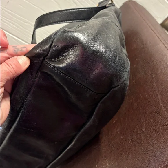 Tory Burch Dena Hobo Leather Shoulder Bag - Picture 8 of 14